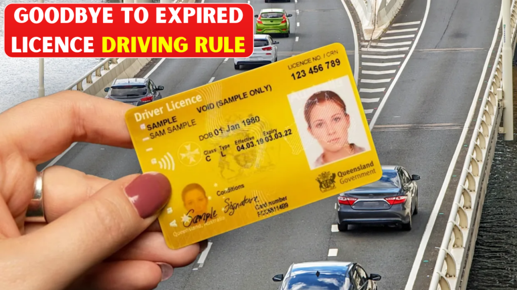 Expired Licence Driving Fine Alert Rule