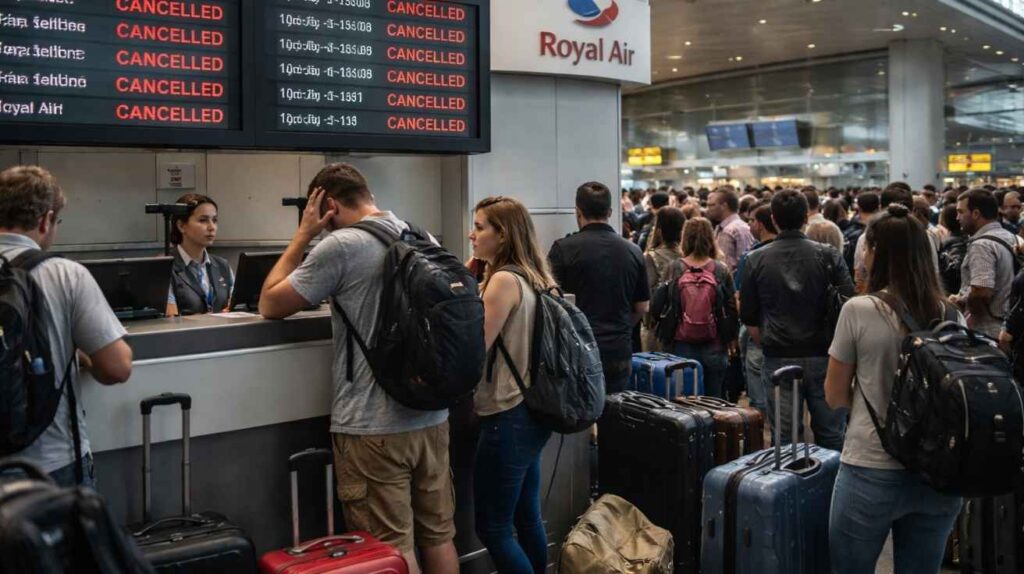 Major airline collapses into liquidation